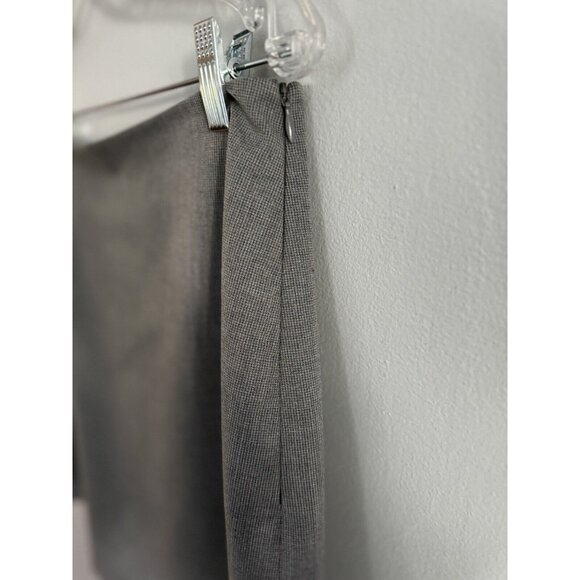 Banana Republic Pencil Skirt Womens Size 8 Knee Length Gray‎ Back Zip Career - Picture 3 of 6